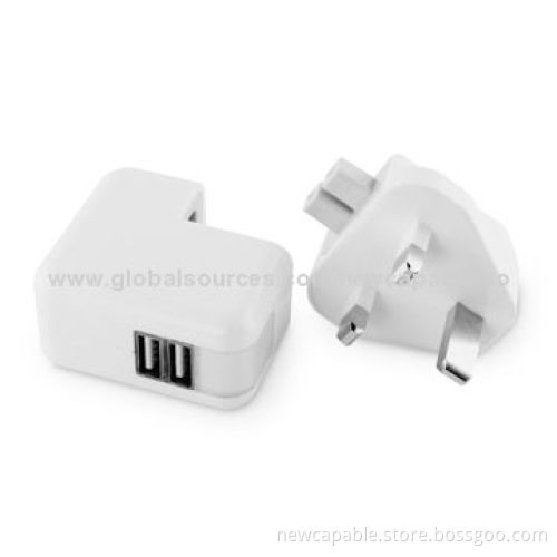 USB Wall Charger with Night Light, Sized 53 x 49 x 28mm